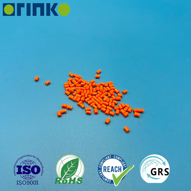 ORINKO ความต้านทานทางเคมีที่ยอดเยี่ยมสีส้มสีเสถียร PA1012 สำหรับการเคลือบผิว