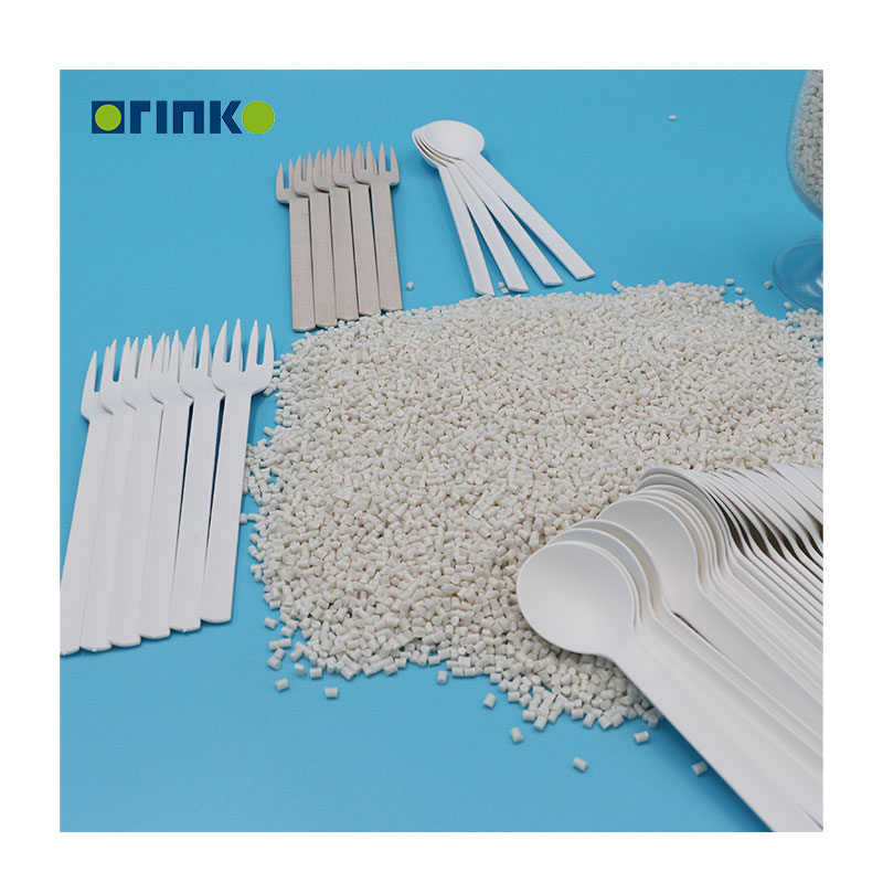 Particles Degradable PLA for Cutlery