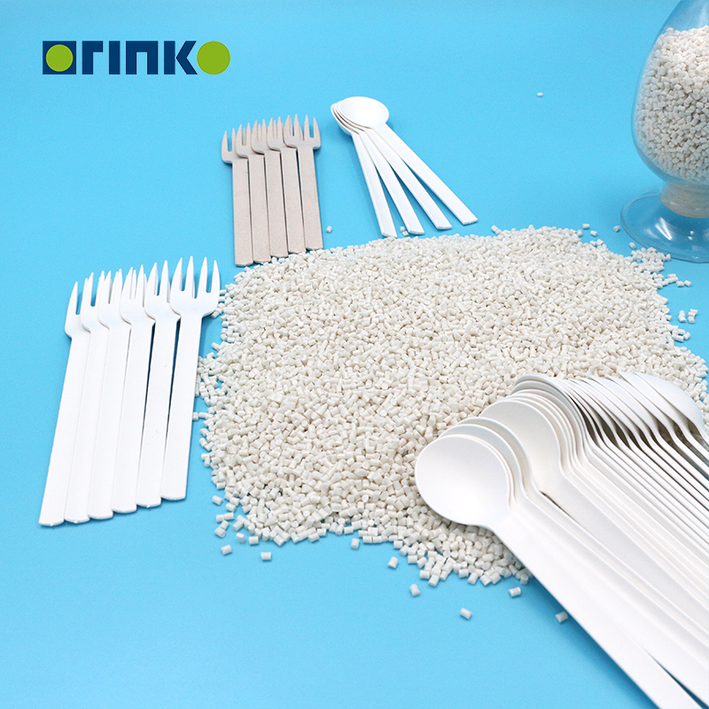 White Customized Biodegradable Material for Straw