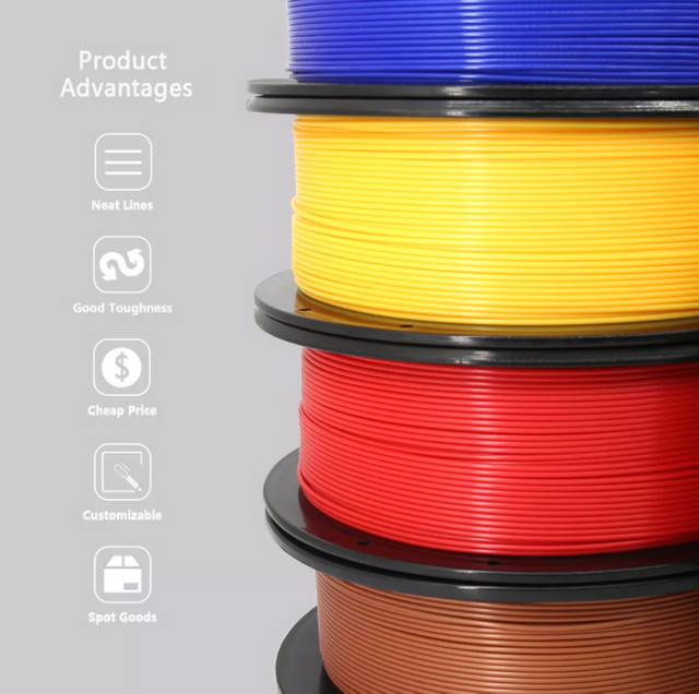 China Multicolor 3D printed filaments manufacturers, Multicolor 3D